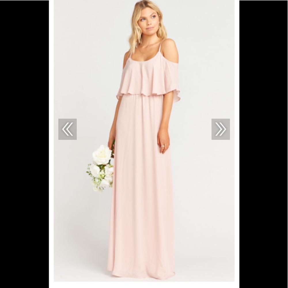 Show me your mumu bridesmaid Caitlin maxi